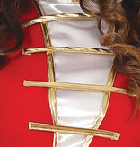 Majorette Jurk Vrouw Rood Stacey