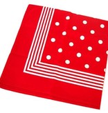 Zakdoek Rood stippel