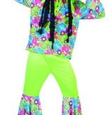 Hippie kostuum 3-delig Sunrise