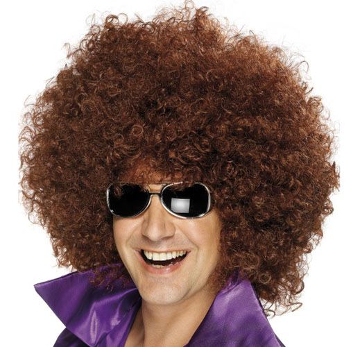 Pruik New Look Afro afbeelding