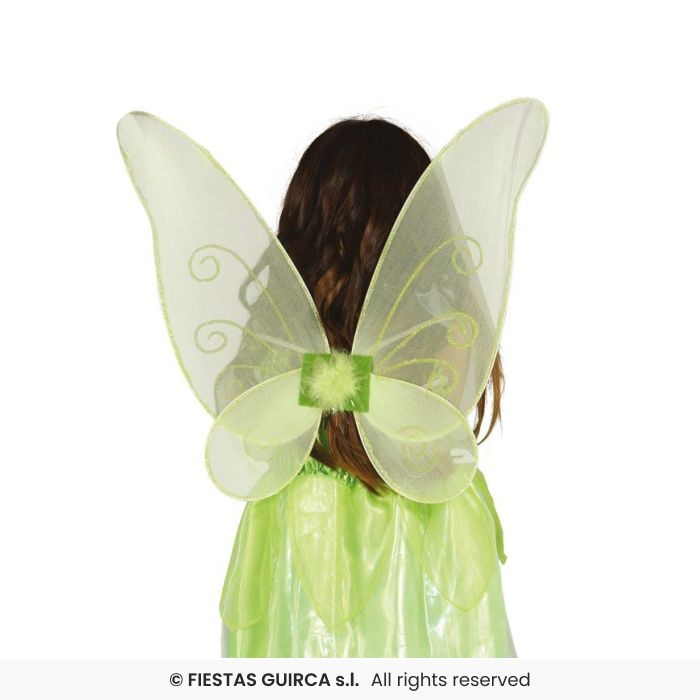 Vlindervleugels Groen (40x45cm) afbeelding