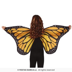 Vlindervleugels Orange Realistisch (110x50cm)