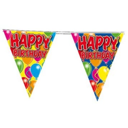 Vlaggenlijn Happy Birthday