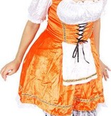 Serveerster kostuum Oranje