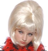 Pruik sixties blond
