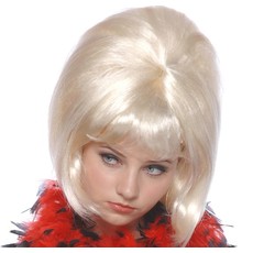 Pruik sixties blond