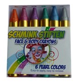 PXP Schmink krijt stiften pearl