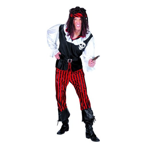 Piratenpak man 4-delig