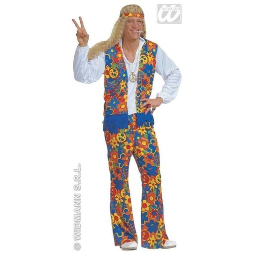 Carnavalskleding Hippy kostuum man Earth