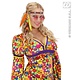 Hippie hoofdband met kraaltjes en veren