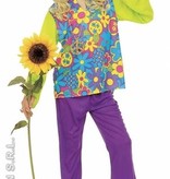 Hippie kleding kind 4-delig Prosperity