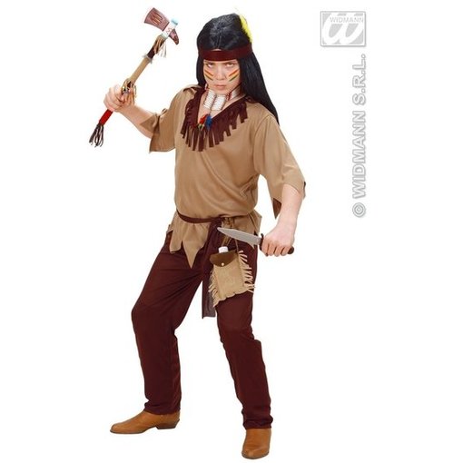 Indianen pakje jongen 4-delig