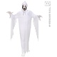 Spook kostuum wit kind 2-delig