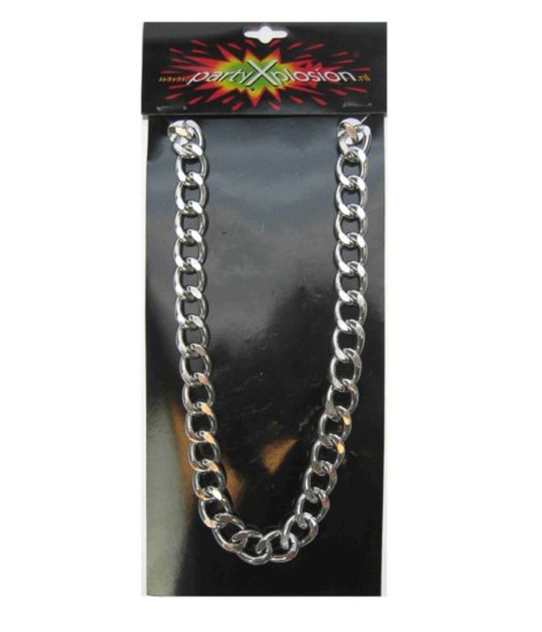 Ketting Gangster zilverkleurig