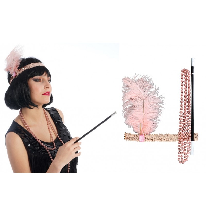 Charleston Set Old Pink 3-Delig afbeelding