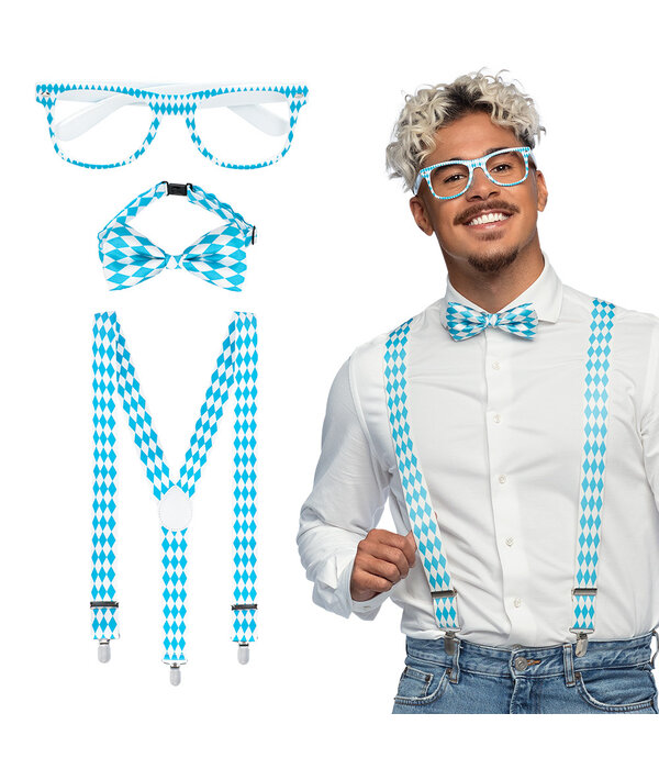 Bavaria Oktoberfest Accessoire Set 3-Delig