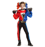 Harley Quinn Kostuum Kinderen Blauw/Rood