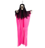 Hangdecoratie Schedel Spook Neon assorti (90cm)