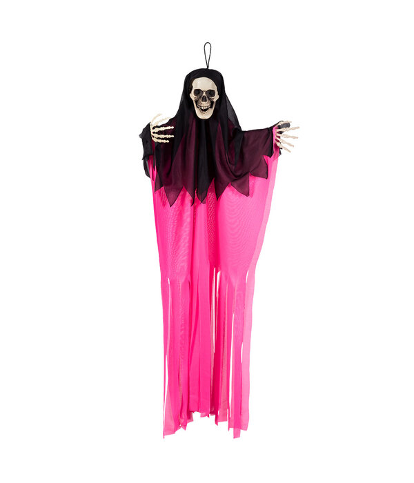 Hangdecoratie Schedel Spook Neon assorti (90cm)