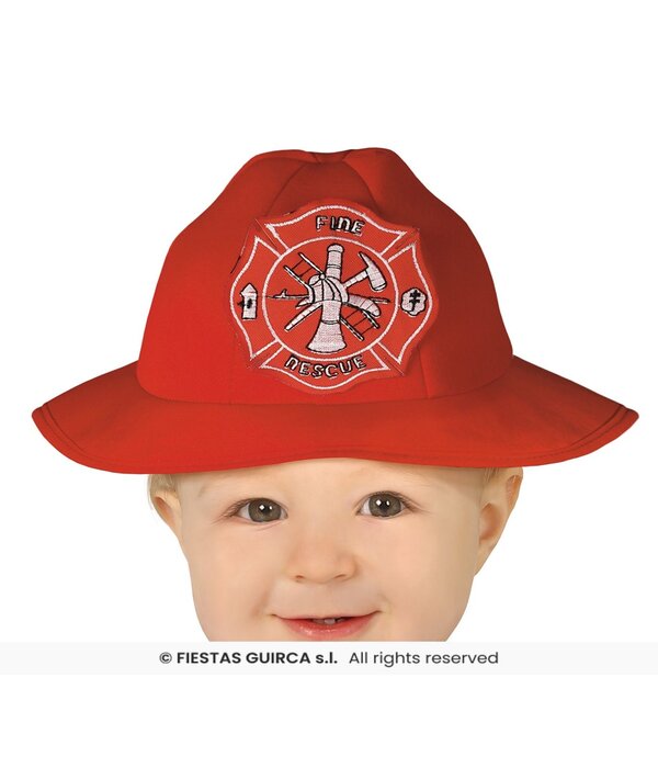 Brandweerman Kostuum Rood Dreumes