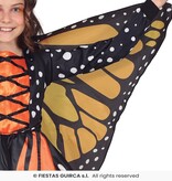 Meisjeskostuum Vlinder met Vleugels Oranje
