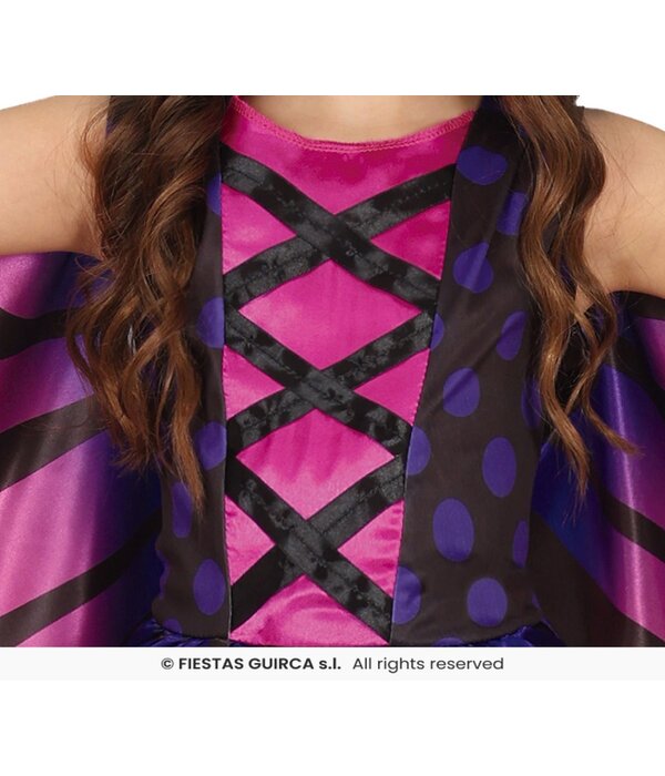 Kostuum Vlinder met Vleugels Roze/Paars Meisje