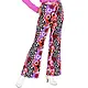 Flared Broek Paars 70's Groovy Dames
