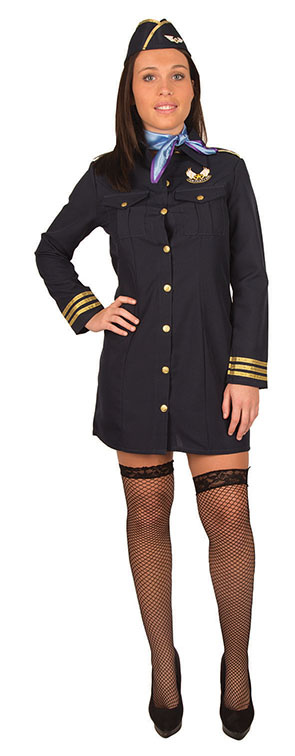 Air Hostess pakje 3-delig afbeelding