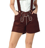 Dames Tiroolse Bruine Broek