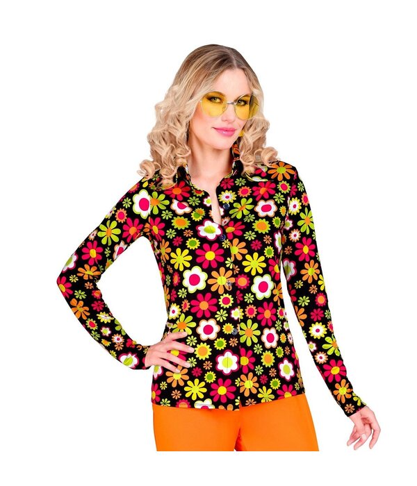 Party Blouse 60's Bloemen Dames