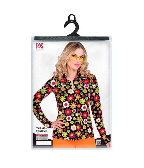Party Blouse 60's Bloemen Dames