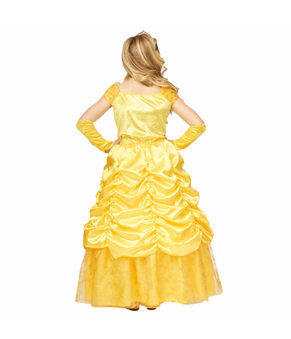 Gele Prinsessenjurk Kind Fleur