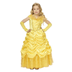 Gele Prinsessenjurk Kind Fleur