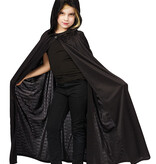 Zwarte Cape Kind met Capuchon
