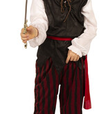 Kostuum Piraat Jongen Timber (4-delig)