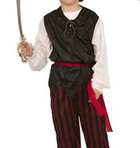 Kostuum Piraat Jongen Timber (4-delig)