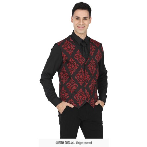 Halloween Gilet Vampier Heren