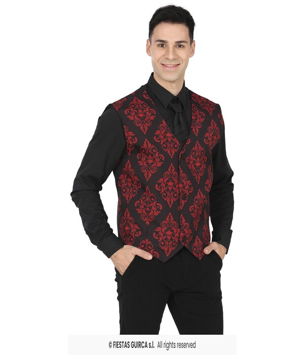 Halloween Gilet Vampier Heren