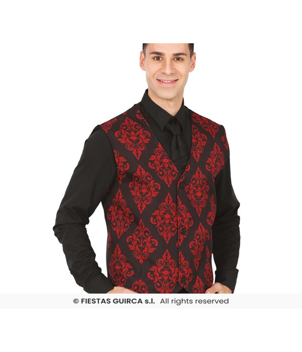 Halloween Gilet Vampier Heren