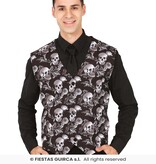Halloween Gilet Doodskop Heren