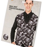 Halloween Gilet Doodskop Heren