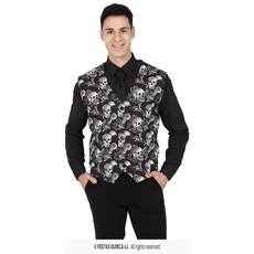 Halloween Gilet Doodskop Heren