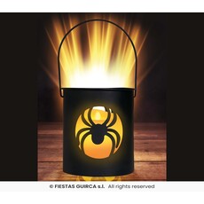 Lantaarn Spin met Led (10x9cm)