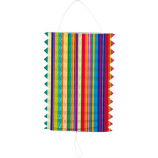 Treklampion Meerkleurige Strepen (16cm)