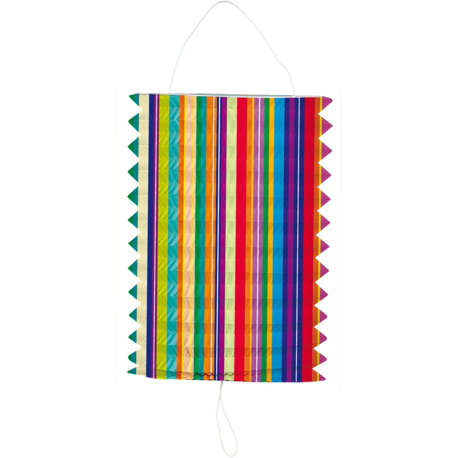 Treklampion Meerkleurige Strepen (16cm) afbeelding
