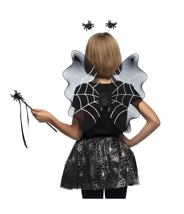 Duister Spinnenprinses Verkleedset Kind