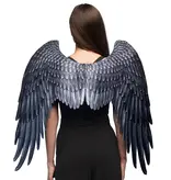 Vleugels Aartsengel zwart (95x75cm)