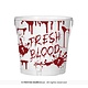 Metalen Emmertje Halloween Fresh Blood (19x23cm)