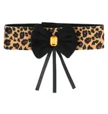 Set Cute Leopard Brown Dames