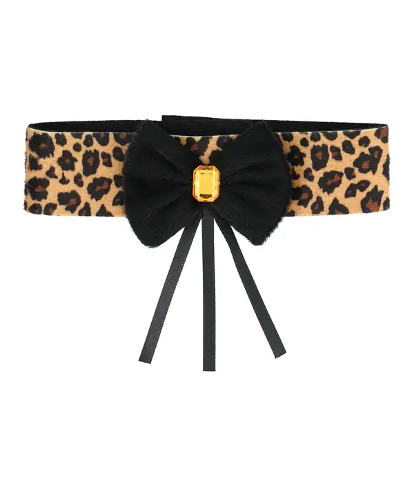 Set Cute Leopard Brown Dames